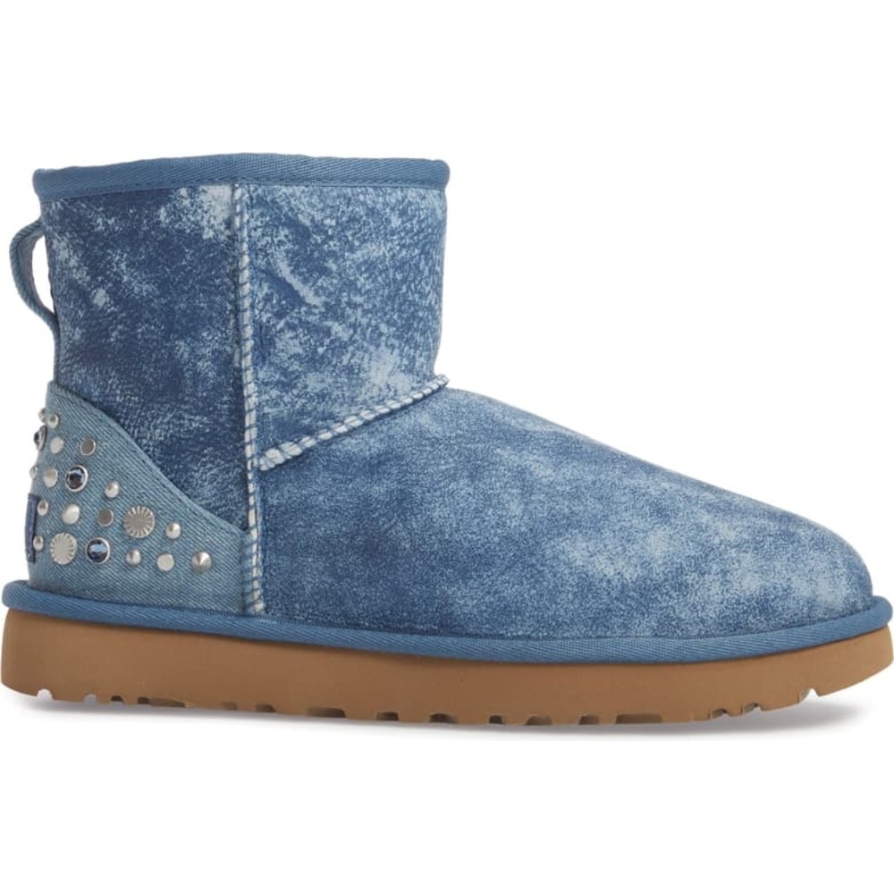 UGG Swarovski Womens Mini Bling Boot Sz 8 NEW